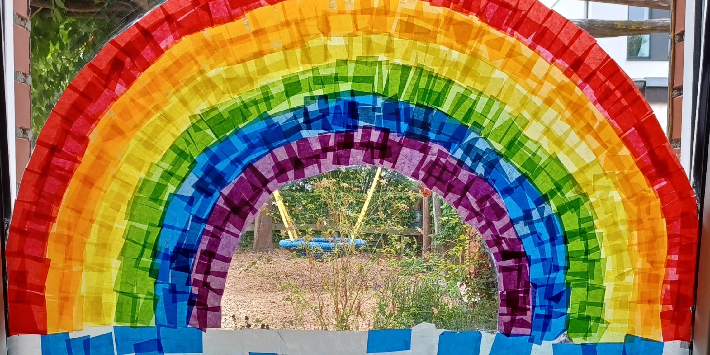Regenbogen Arche Noah