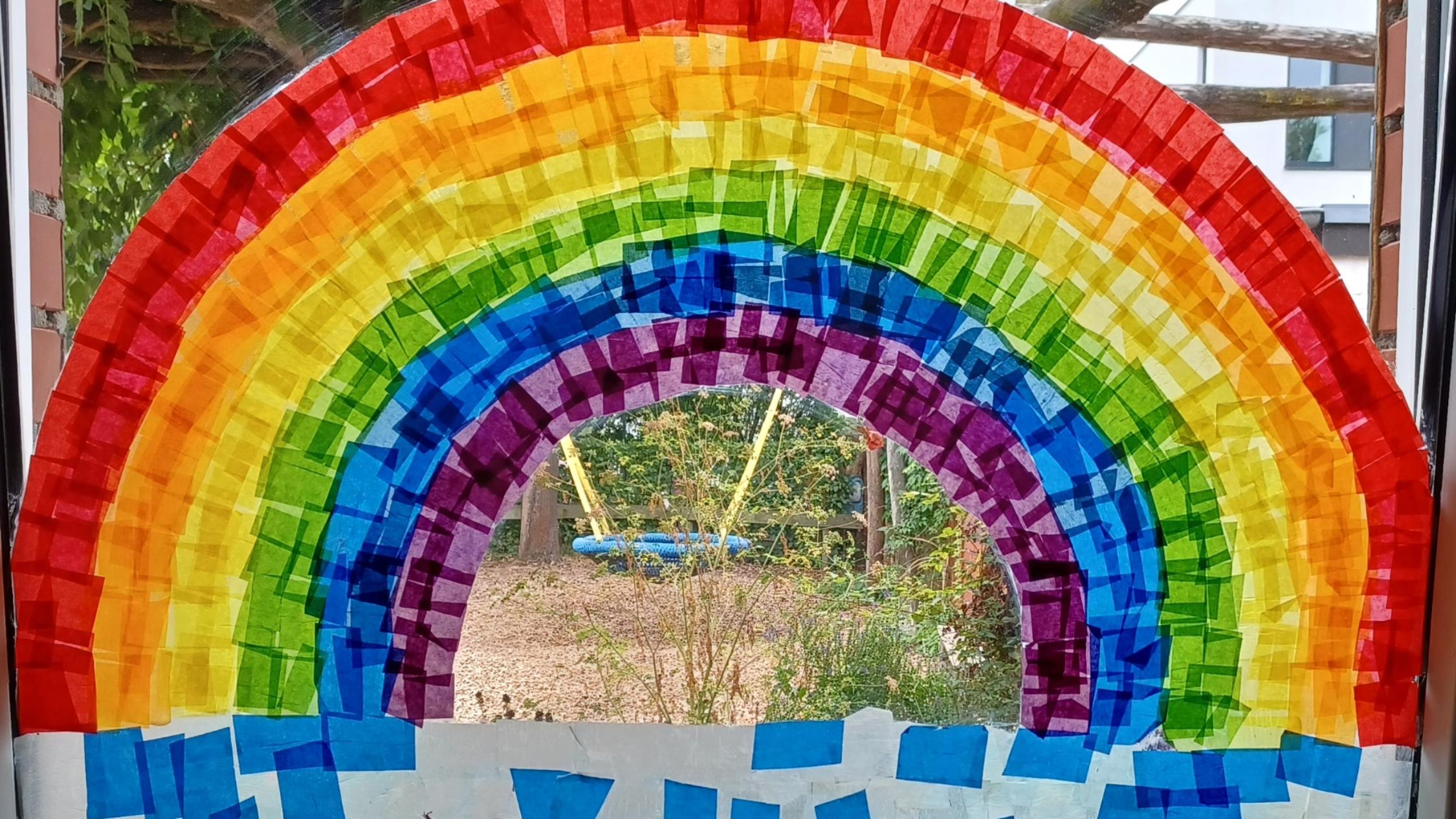 Regenbogen Arche Noah
