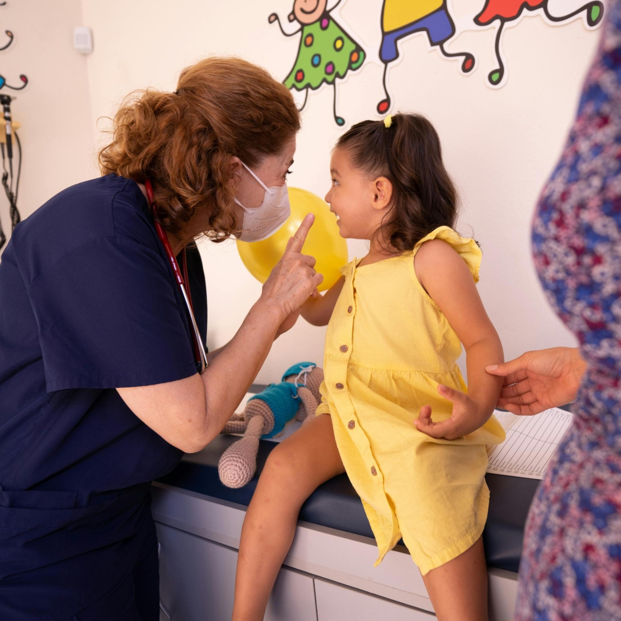 Oh je es geht zum Kinderatzt