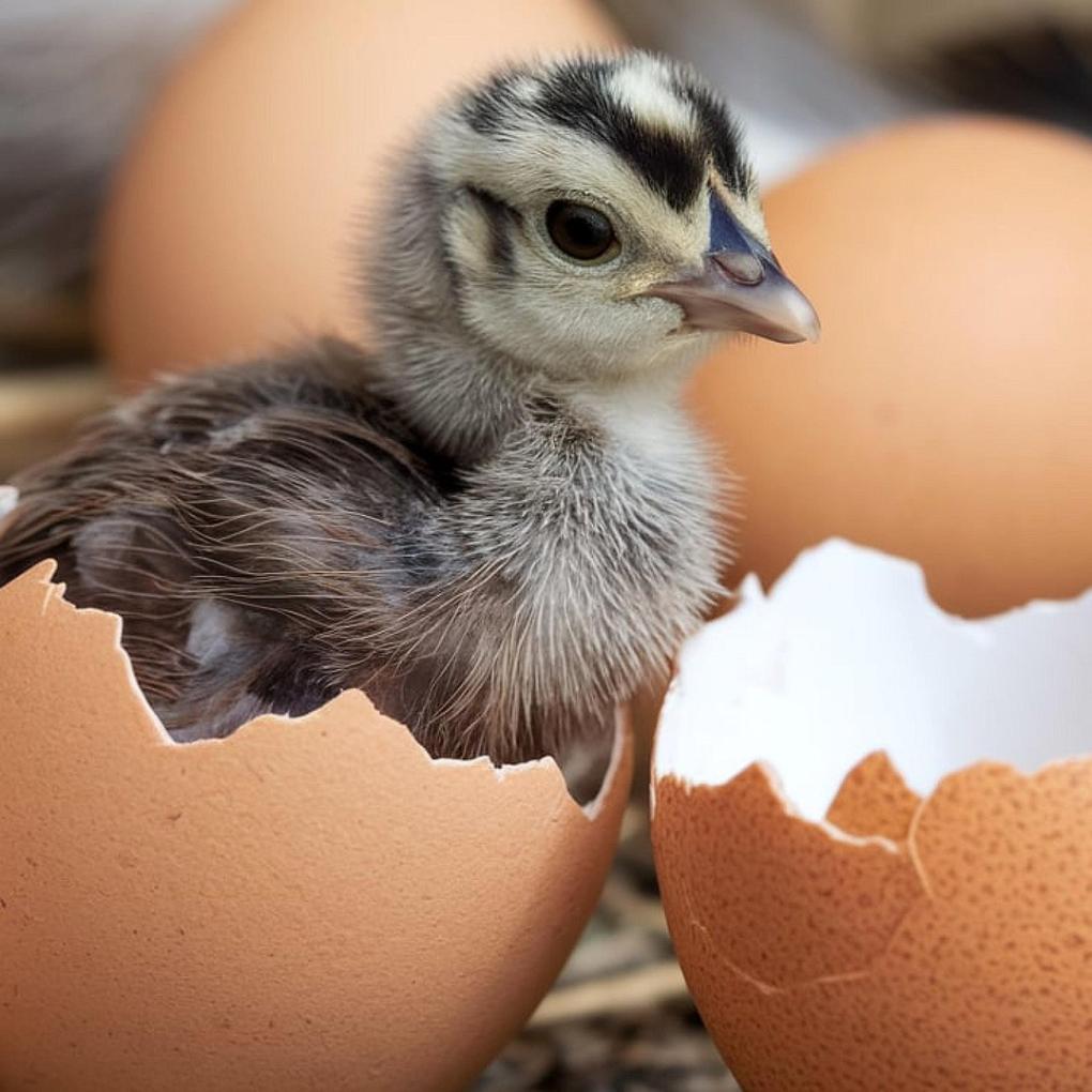 Küken schlüpft